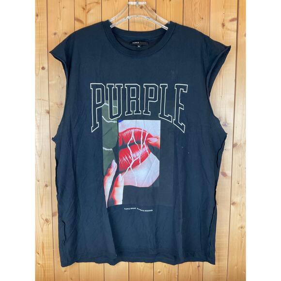 The Purple Brand Sleeveless Muscle Shirt- Size XL - Picture 1 of 4